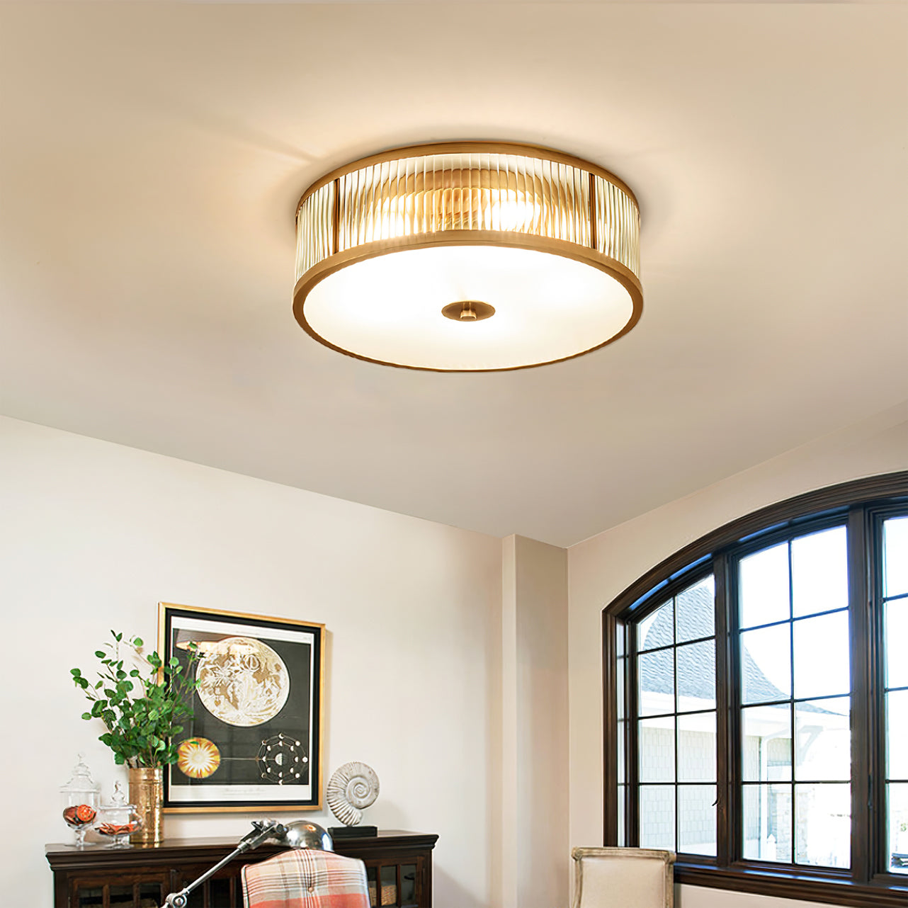 Geneva Ceiling Lamp – Vintage Elegance for Cozy Spaces 2