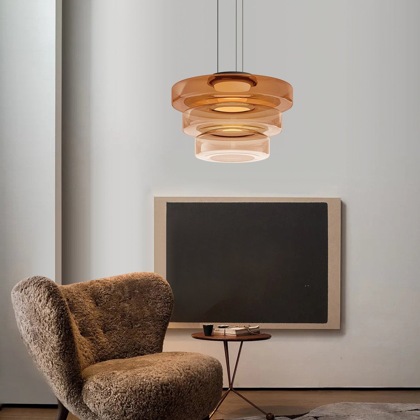 GlasBau Ceiling Lamp – Stylish Ambiance with Warm Light 2