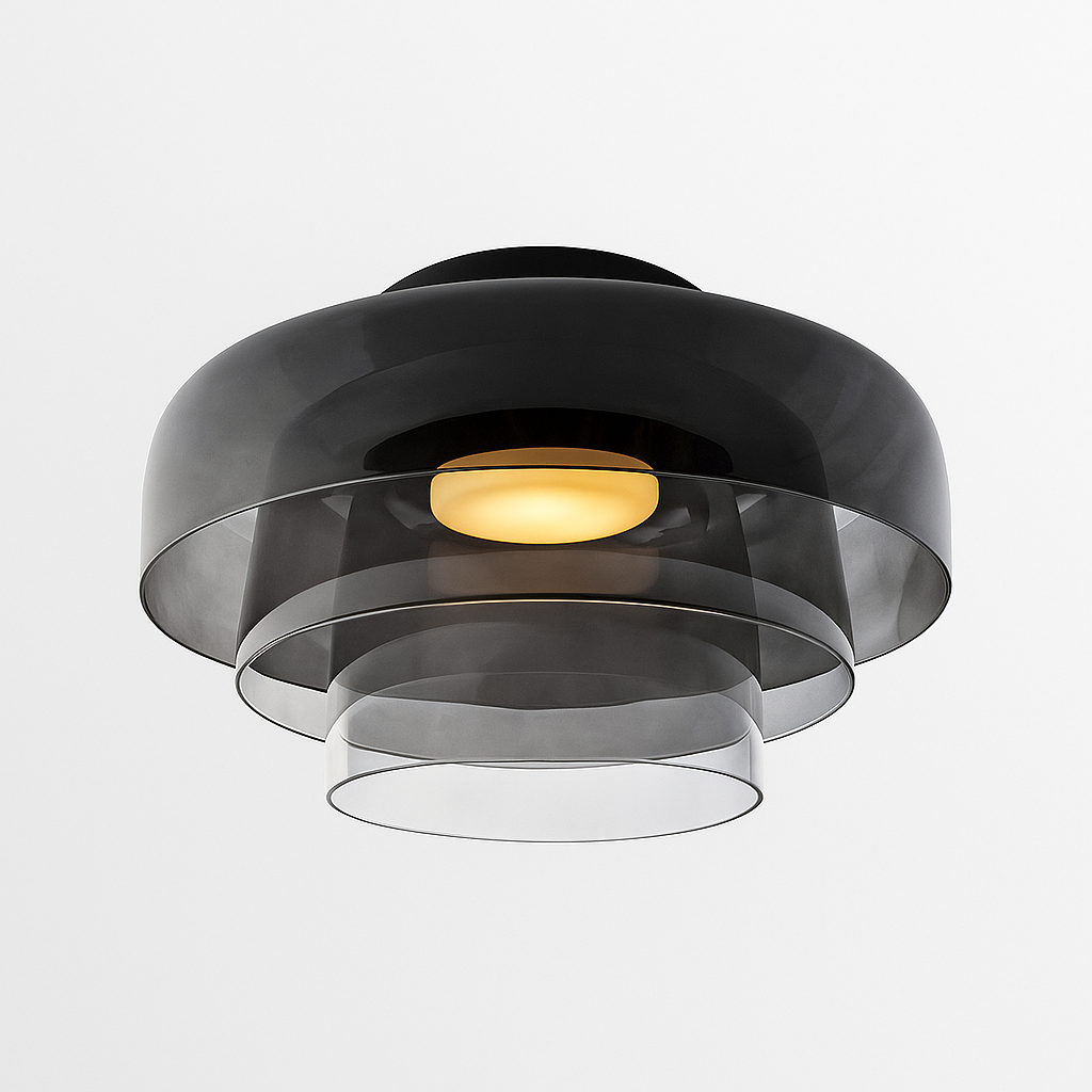 GlassLuxe Ceiling Lamp – Elegant Illumination for Every Space 2