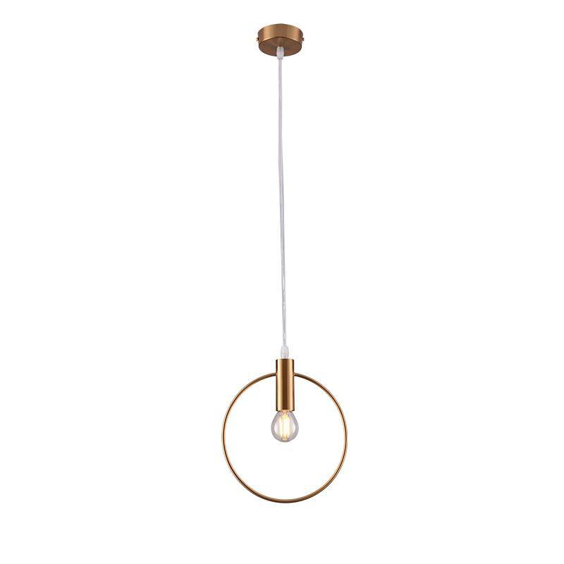 Golden LED Pendant Lamp Round Shape – Modern Aesthetic for Stylish Spaces 3