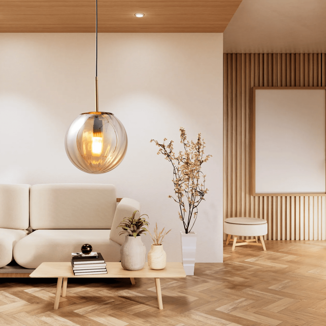 Hanging Lamp Glass Crystal – Elegant Glow for Cozy Spaces 5