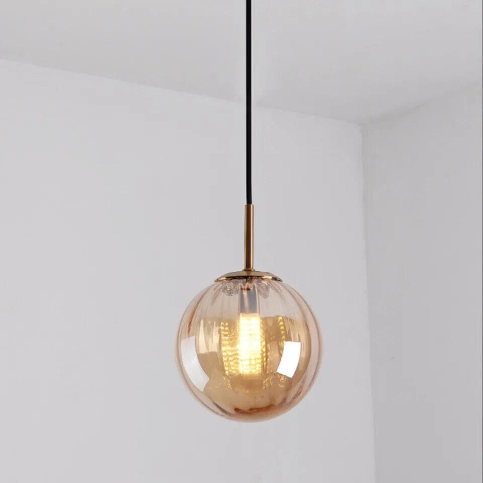 Hanging Lamp Glass Crystal – Elegant Glow for Cozy Spaces 9