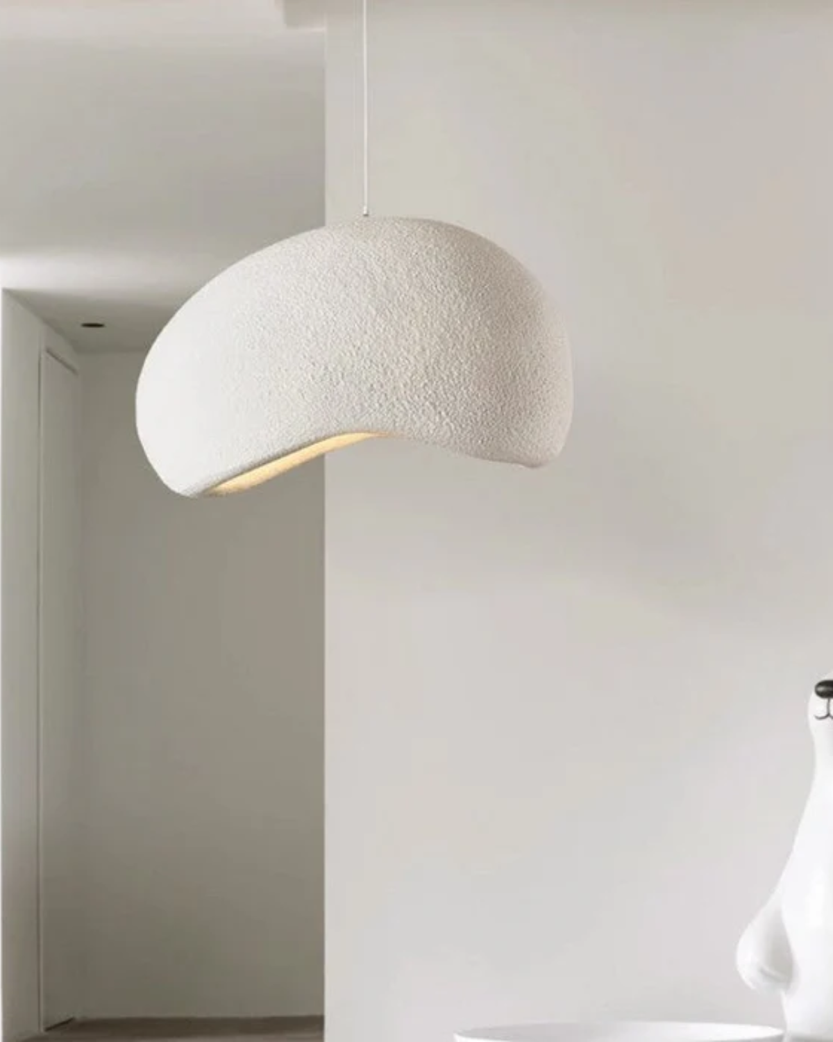 Hanging Lamp Shell Shape – Elegant Design for Cozy Atmosphere 2
