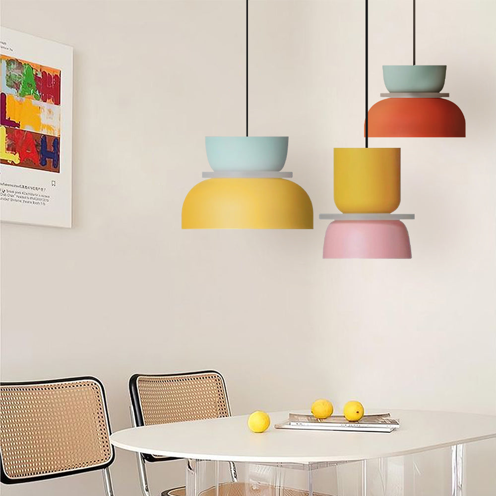 Hanging Light Nordic Macaron Style – Soft Pastel Hues for Serene Ambiance 2