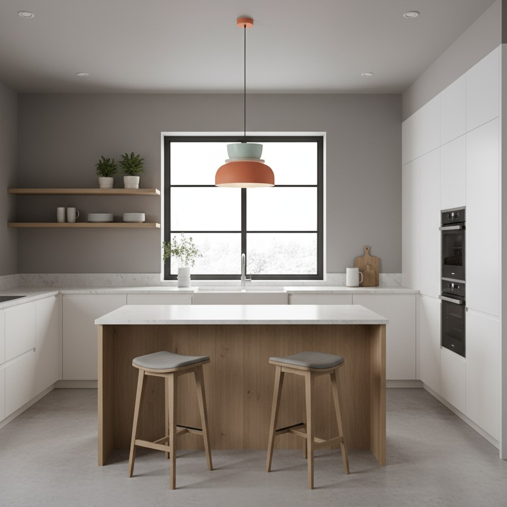 Hanging Light Nordic Macaron Style – Soft Pastel Hues for Serene Ambiance 4