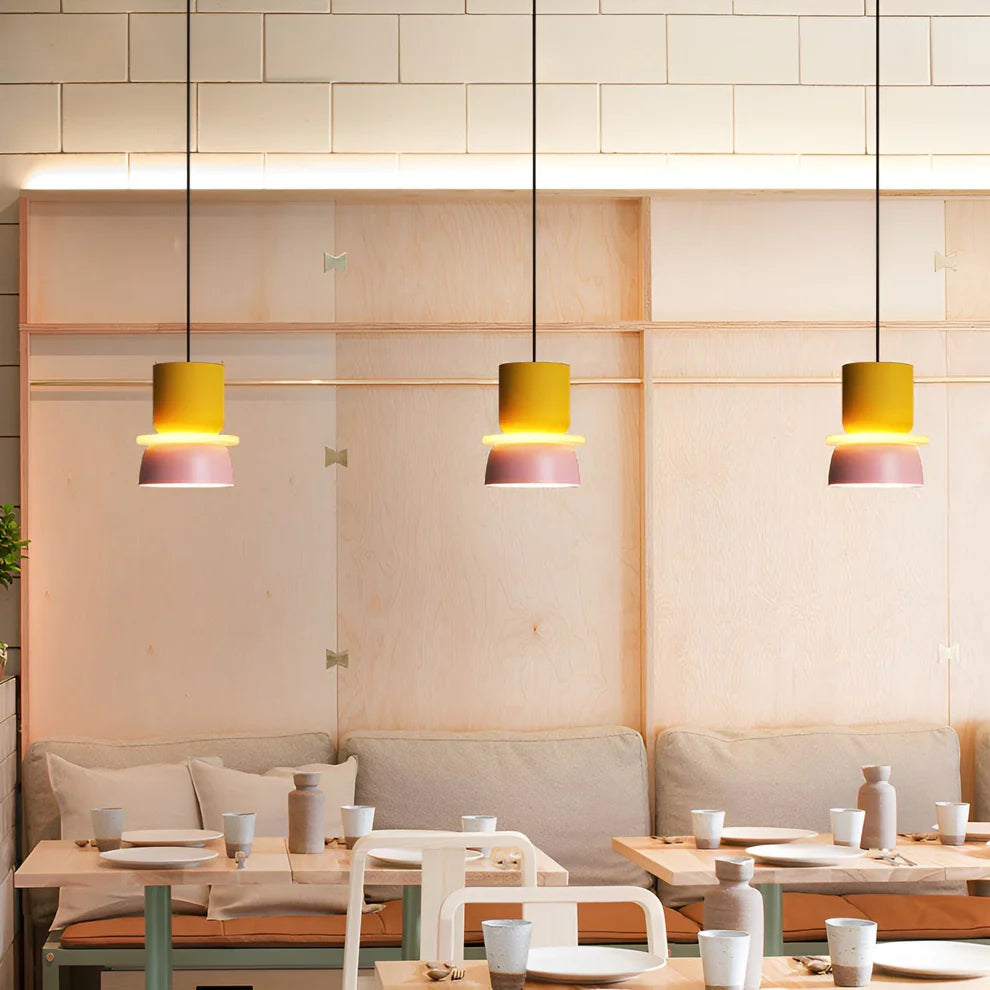 Hanging Light Nordic Macaron Style – Soft Pastel Hues for Serene Ambiance 8