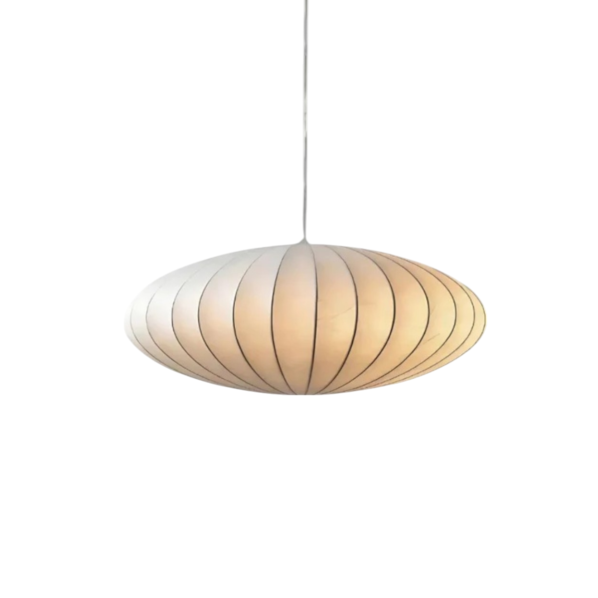 Hanging Light Oval Structure – Timeless Elegance with Warm Illumination 0