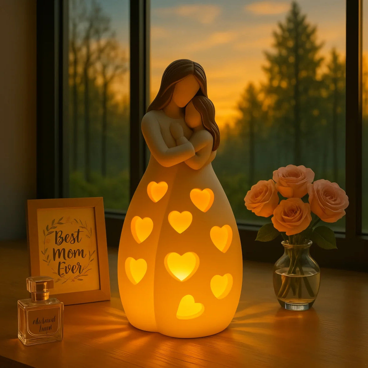 Heart Of The Mother Table Lamp – Cozy Light For Inviting Spaces 4
