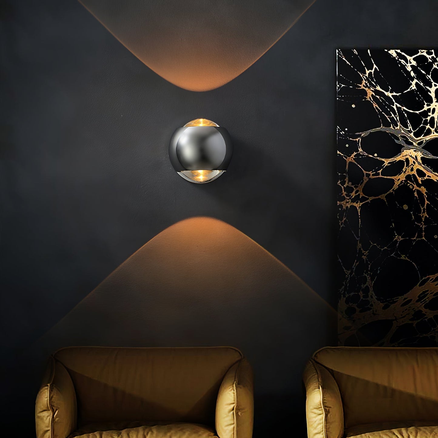 Io Vertical Wall Lamp – Minimalist Elegance with Versatile Illumination 4