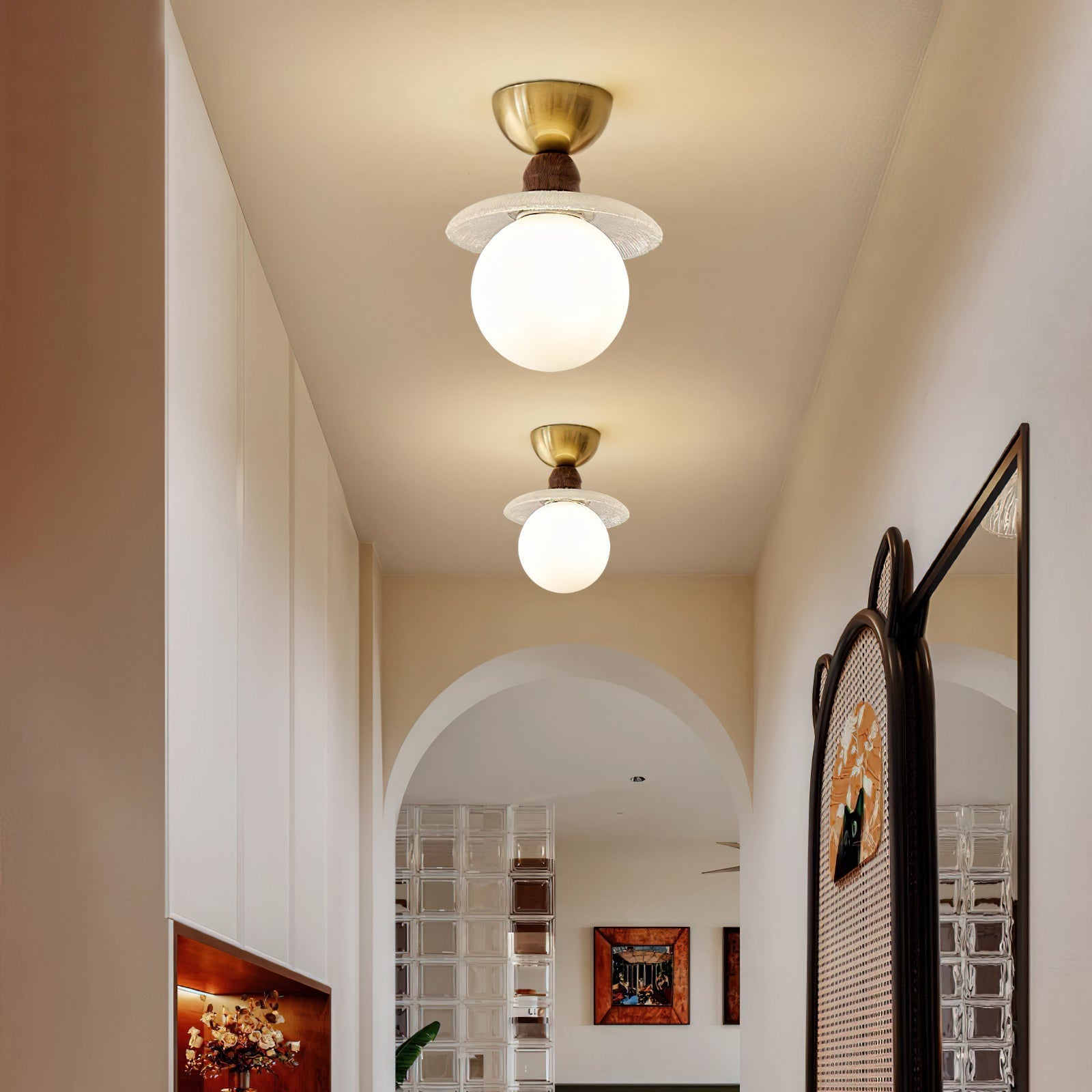Kaydan Ceiling Lamp – Timeless Elegance with Warm Glow 2