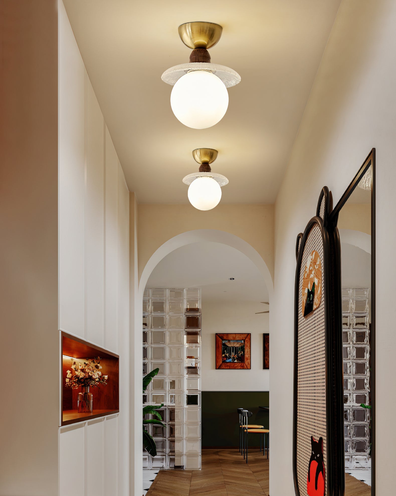 Kaydan Ceiling Lamp – Timeless Elegance with Warm Glow 3