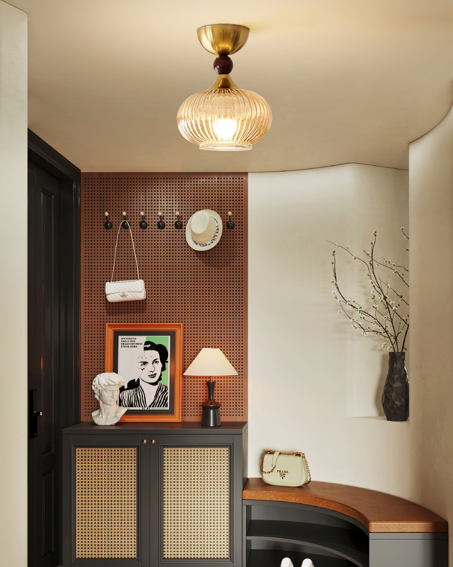 Kaydan Ceiling Lamp – Timeless Elegance with Warm Glow 5