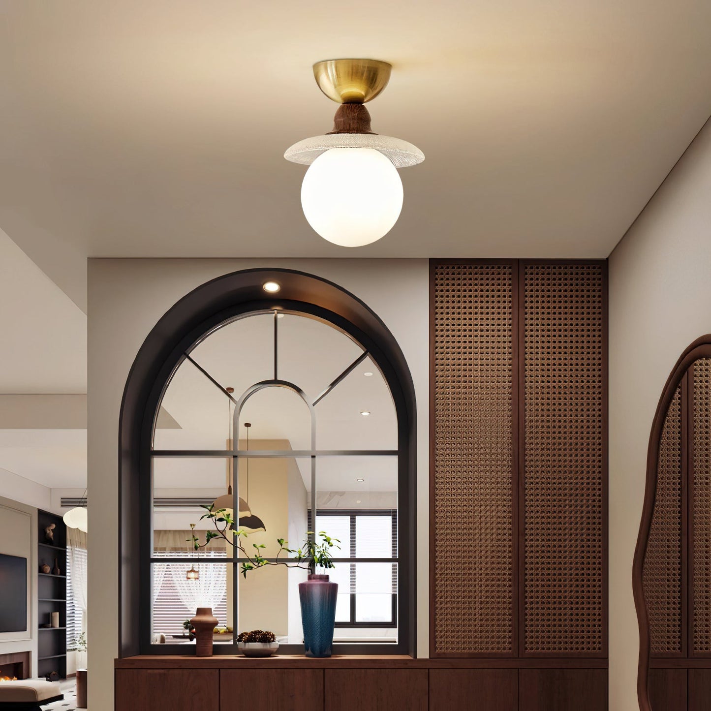 Kaydan Ceiling Lamp – Timeless Elegance with Warm Glow 7