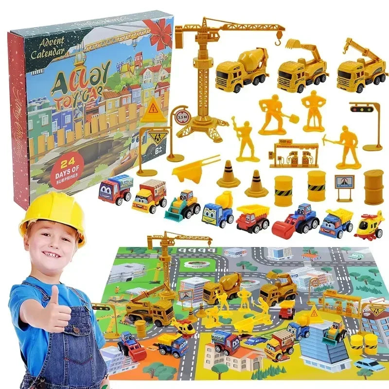 Kids Advent Calendar with Fire Engine – Daily Surprises for Young Vehicle Enthusiasts 2