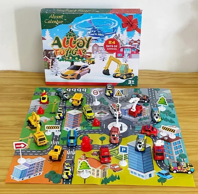 Kids Advent Calendar with Fire Engine – Daily Surprises for Young Vehicle Enthusiasts 3