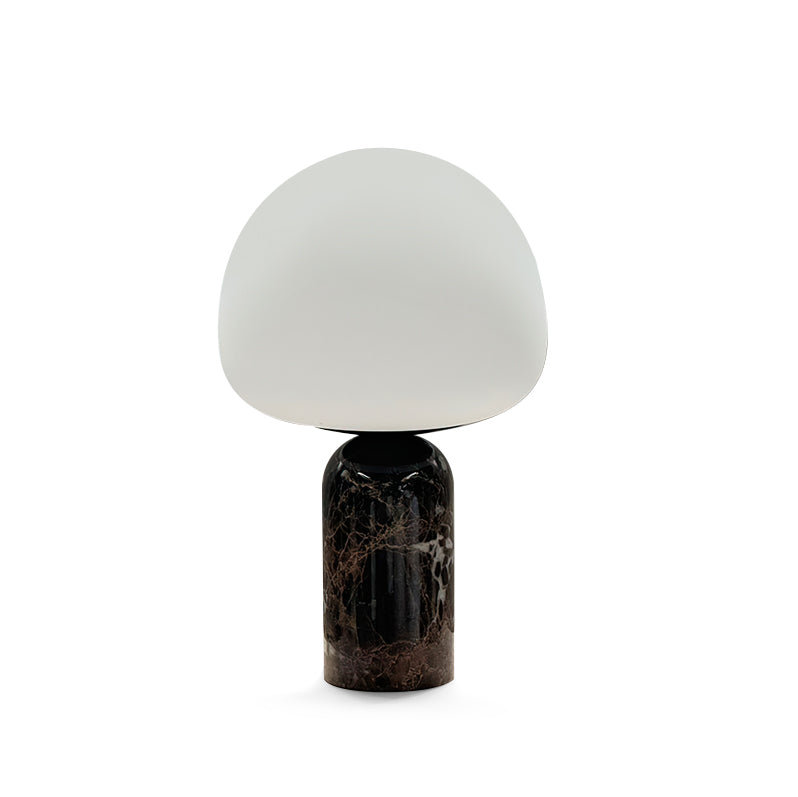 Kizu Table Lamp – Elegant Marble and Glass Style 0