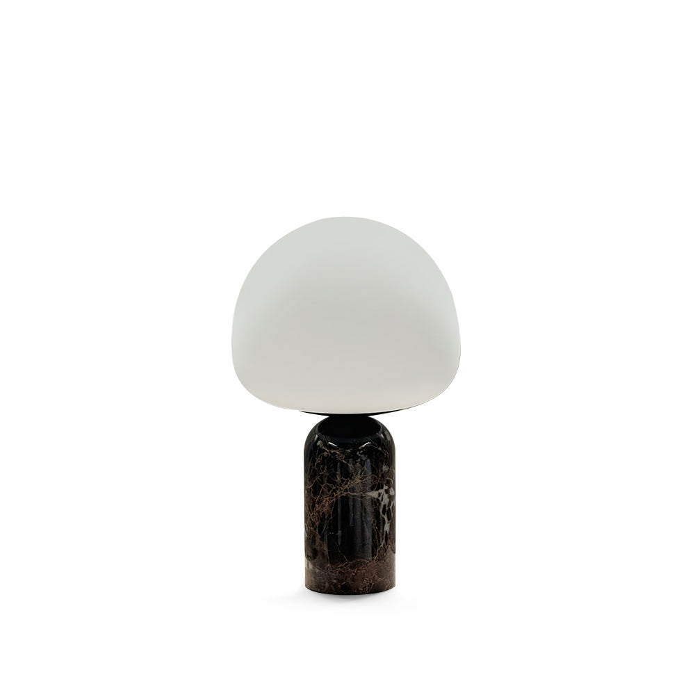 Kizu Table Lamp – Elegant Marble and Glass Style 1
