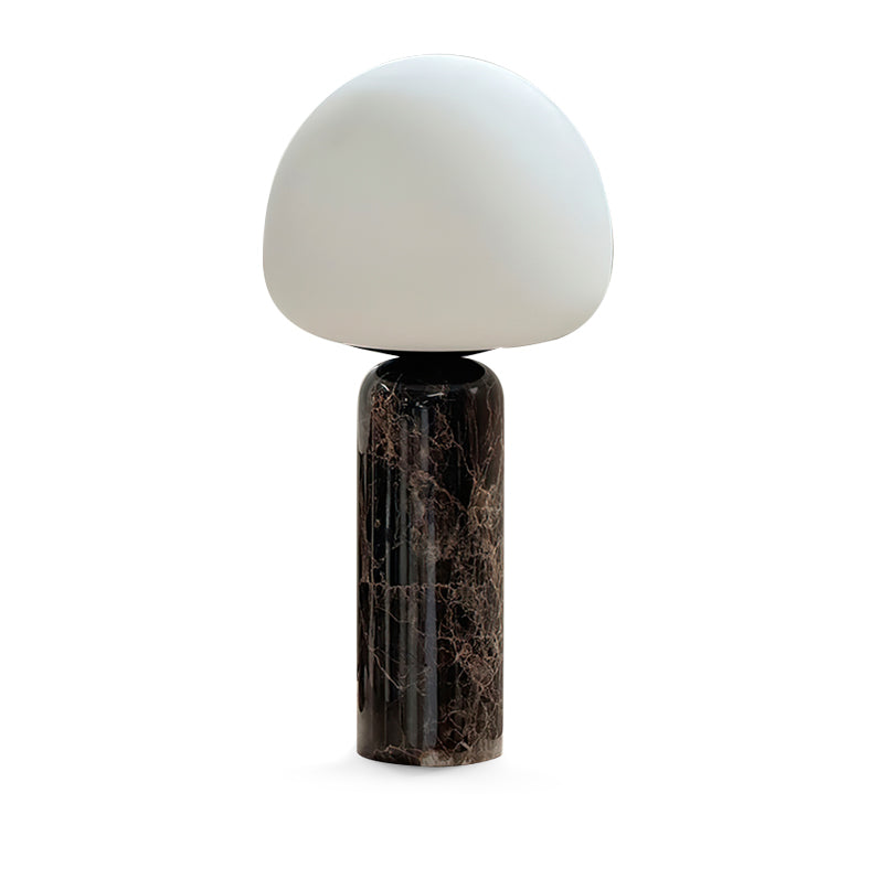 Kizu Table Lamp – Elegant Marble and Glass Style 9