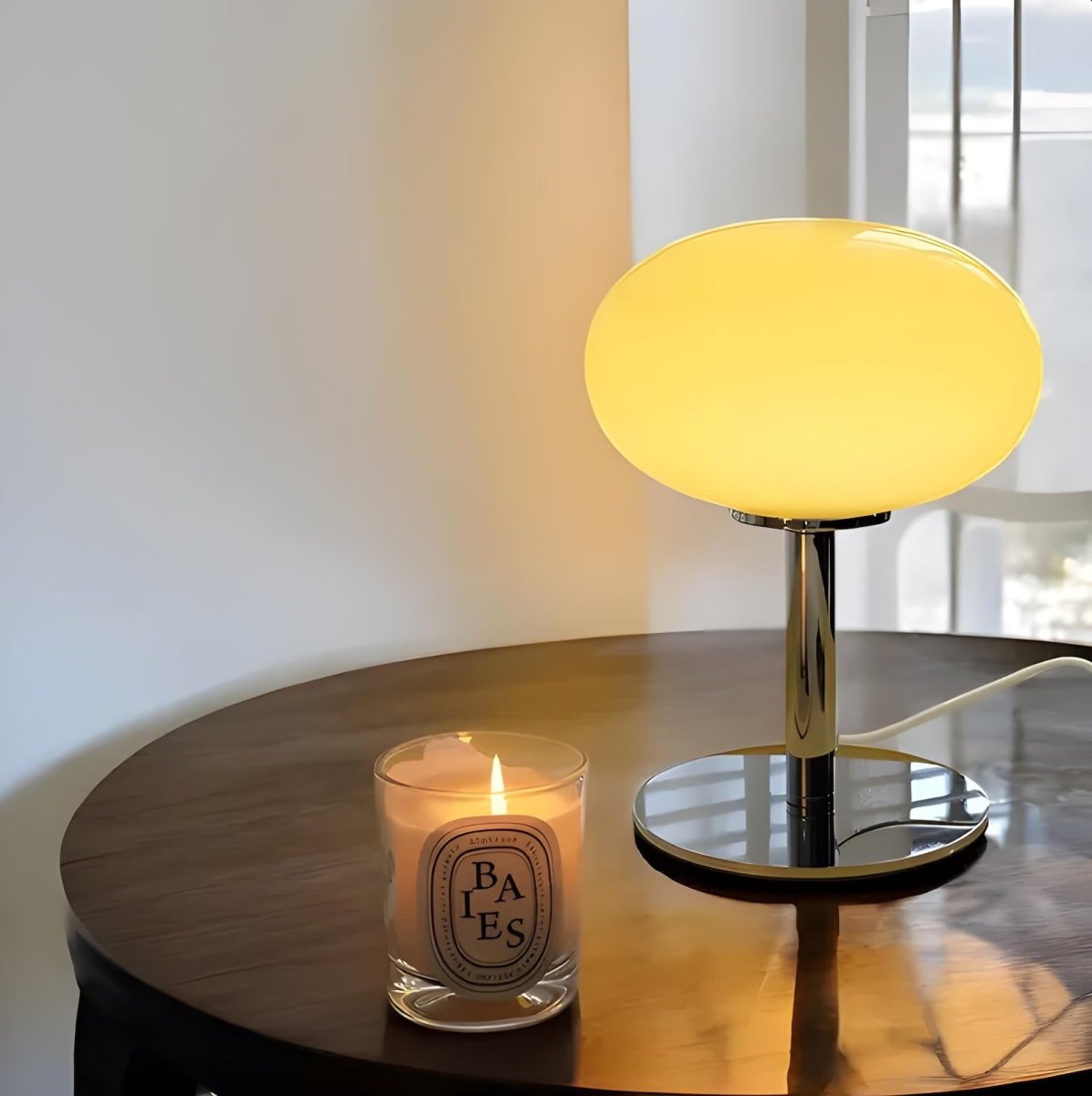 Kogellampe – Elegant Bedside Lamp with Dimming Function - Versatile Light for Cozy Spaces 4