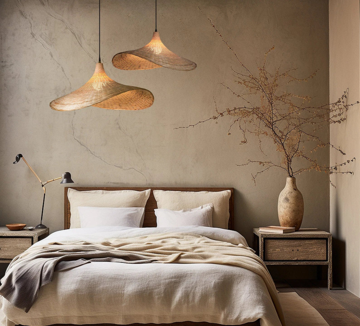Kuta Rattan Pendant Lamp – Eco-Friendly Hanging Light for Cozy Spaces 2