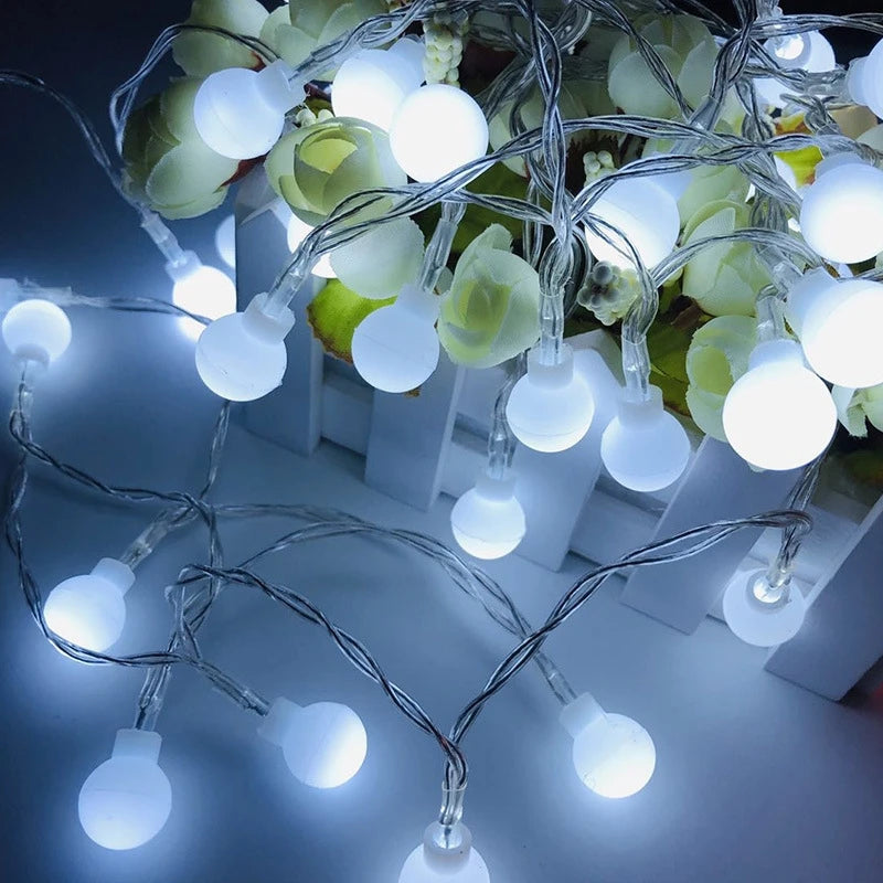 LED Ball Christmas Lights – Illuminate Your Space with Festive Charm 0