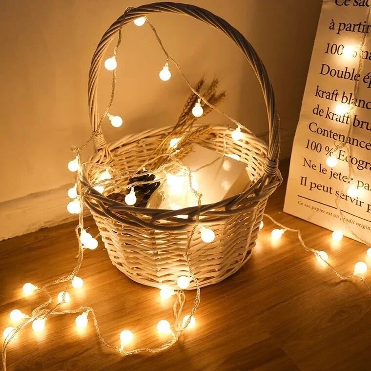 LED Ball Christmas Lights – Illuminate Your Space with Festive Charm 3