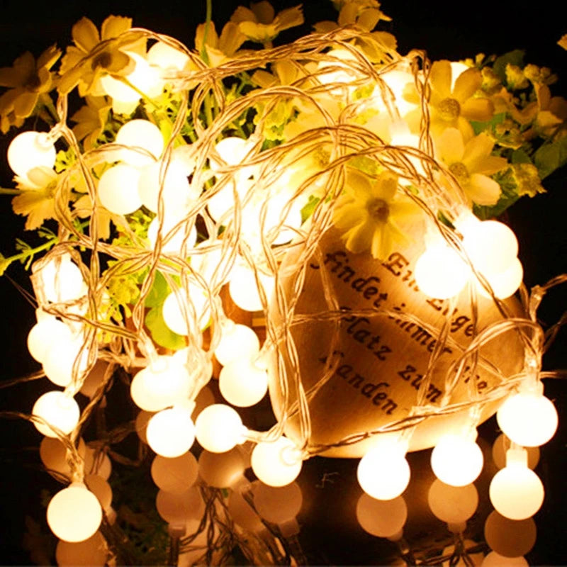 LED Ball Christmas Lights – Illuminate Your Space with Festive Charm 7