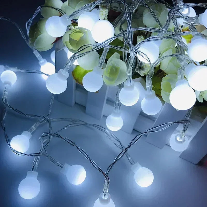 LED Ball Light Chain – Magical Ambiance for Outdoor Celebrations 6