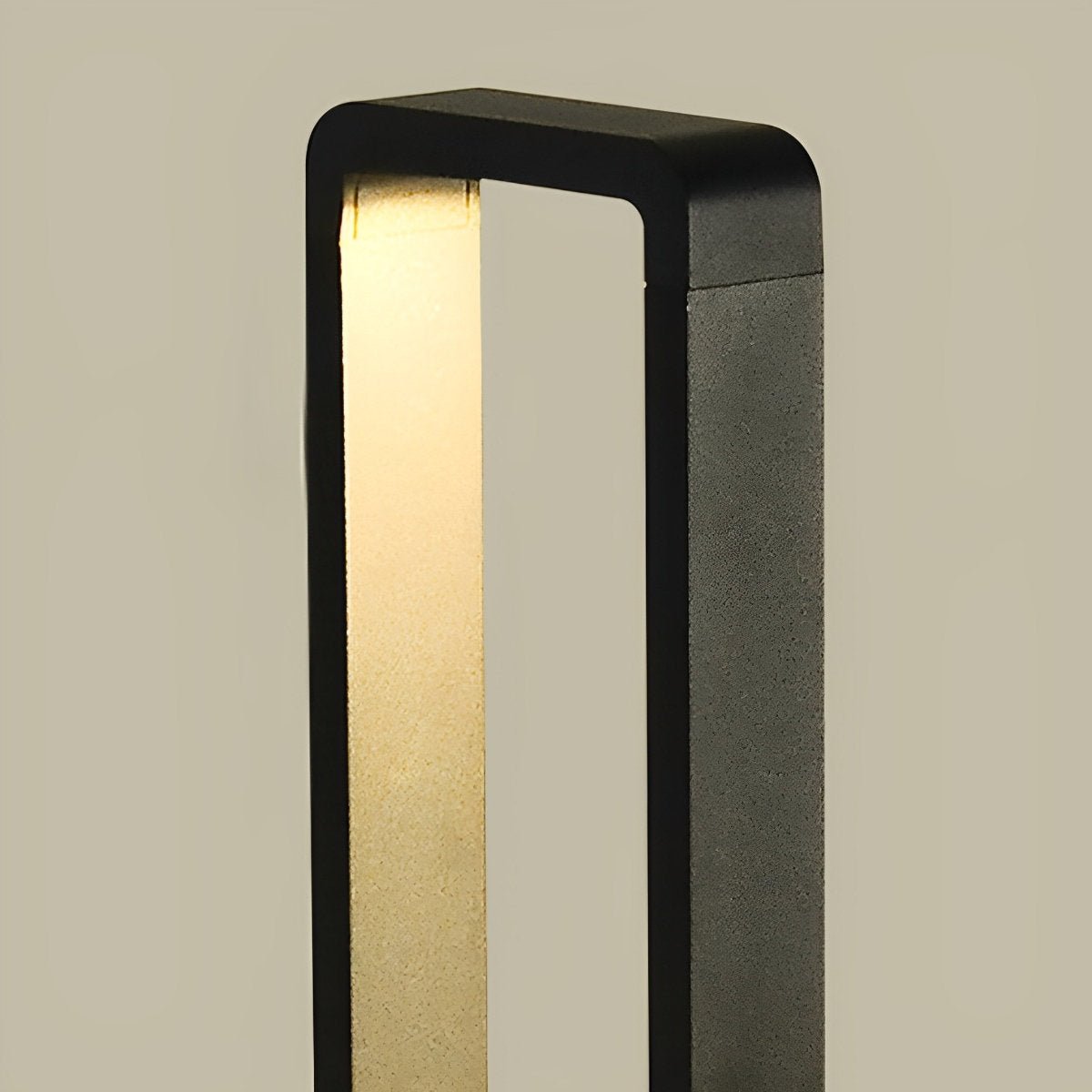 LED Bollard Light Rectangular Frame – Elegant Design for Outdoor Ambiance 8