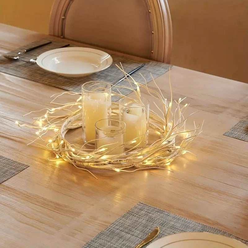 LED Branch Garland – Enchanting Illumination for Festive Ambiance 6
