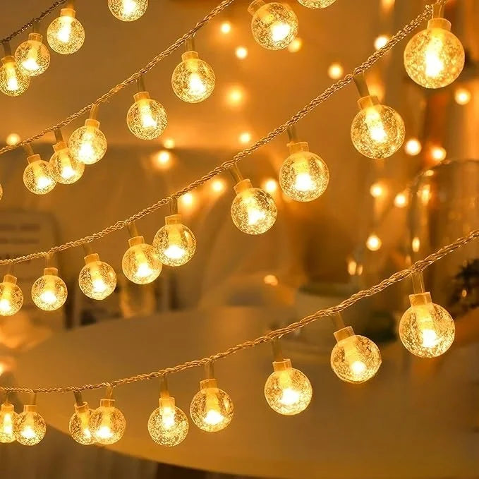 LED Bubble Ball Lights Chain – Enchanting Glow for Outdoor Celebrations 6