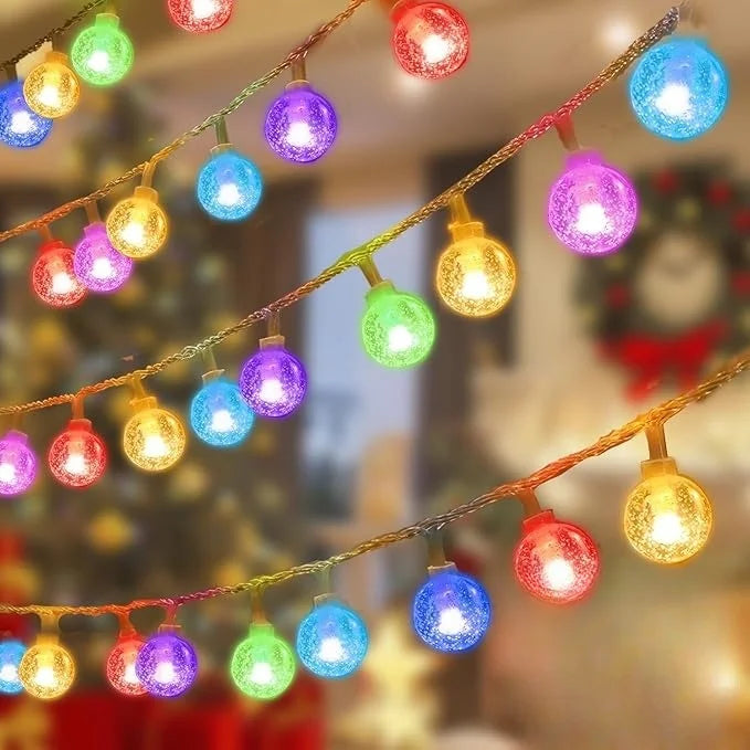 LED Bubble Ball Lights Chain – Enchanting Glow for Outdoor Celebrations 7