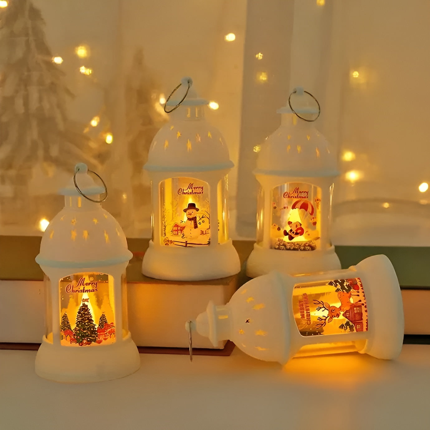 LED Christmas Lantern – Charming Glow for Festive Nights 3