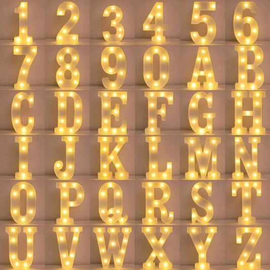 LED Letter Light – Unique Decorative Light for Every Occasion 1