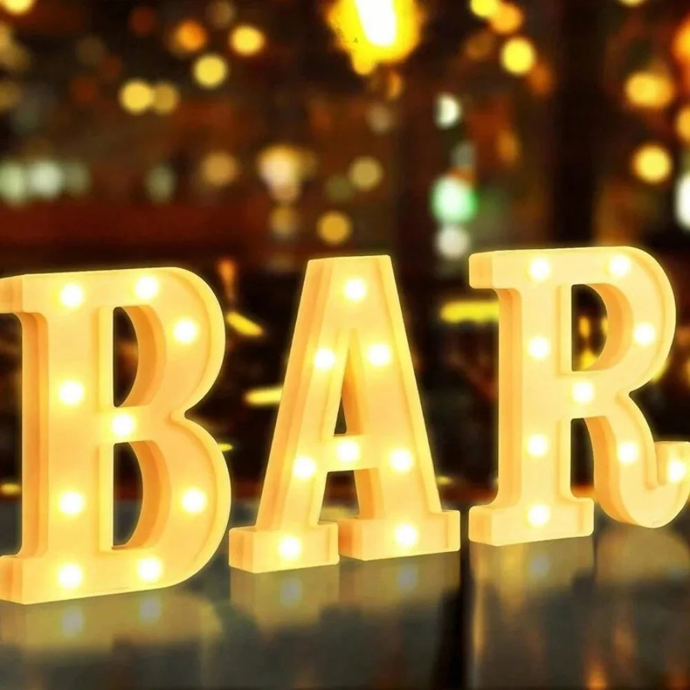LED Letter Light – Unique Decorative Light for Every Occasion 3