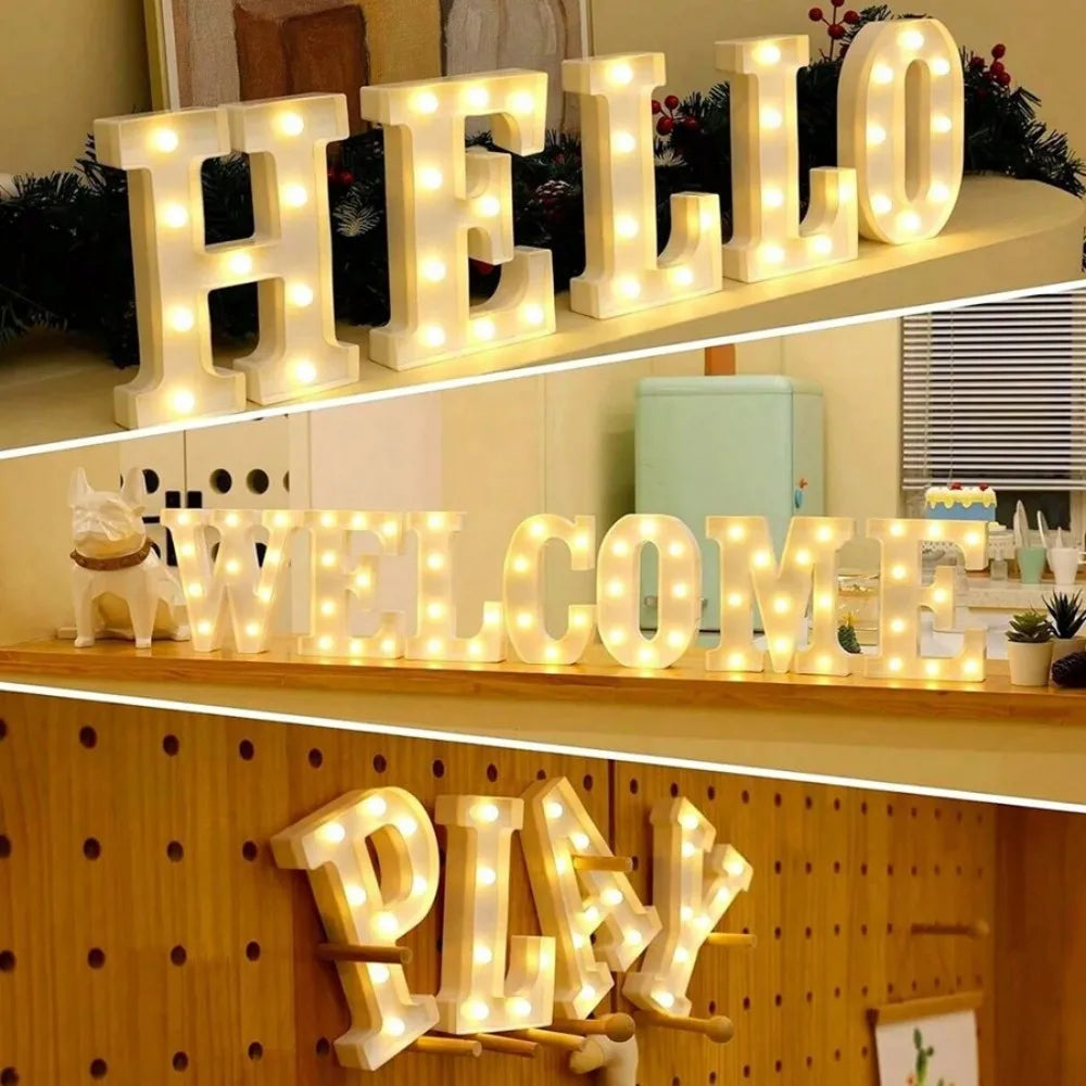 LED Letter Light – Unique Decorative Light for Every Occasion 4