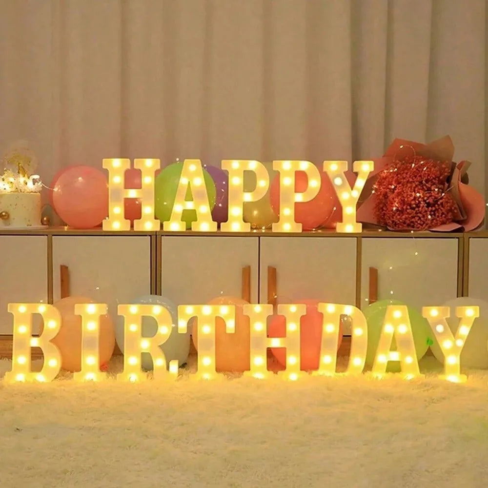 LED Letter Light – Unique Decorative Light for Every Occasion 5