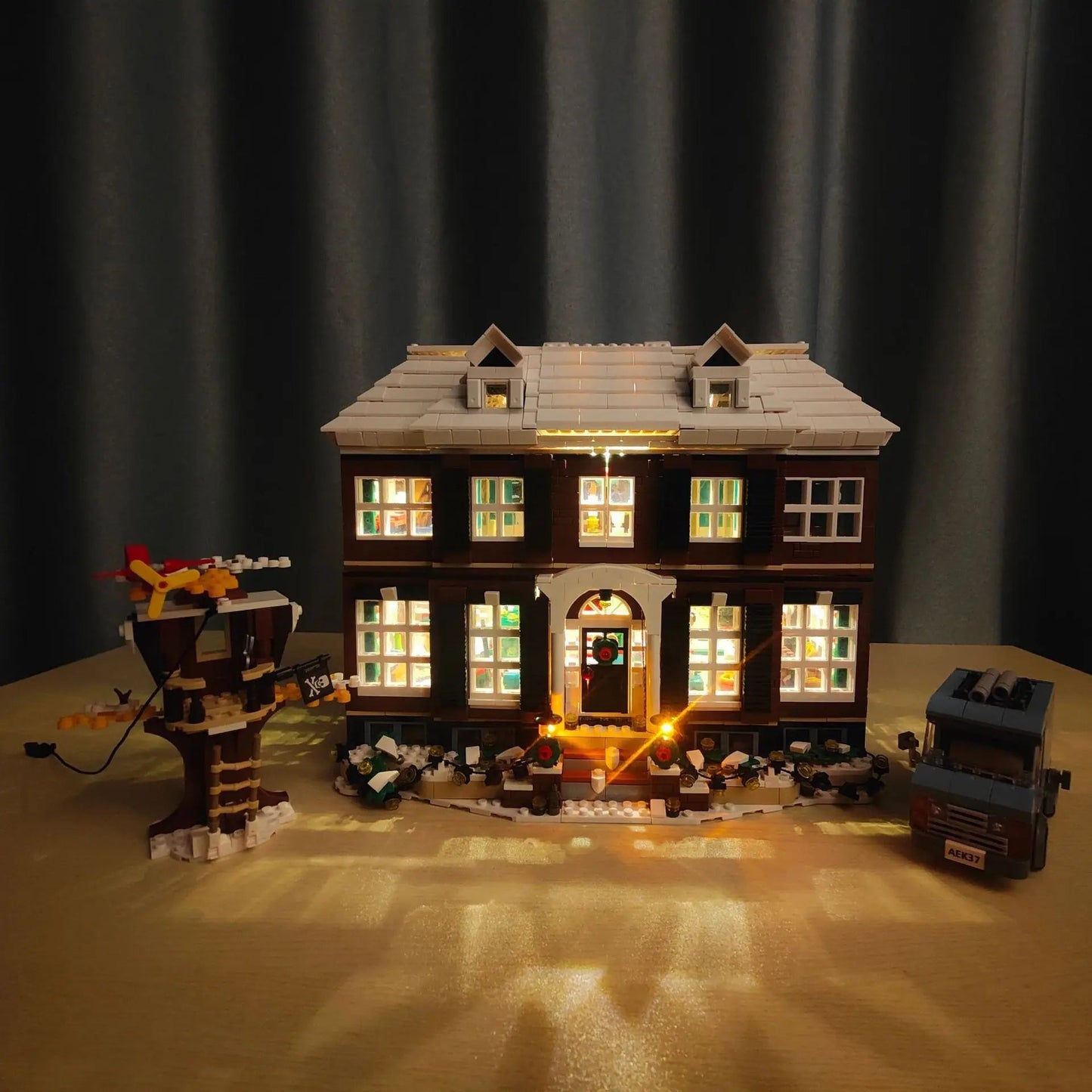 LED Light Kit For LEGO Home Alone – Brighten Your Creative Displays 5