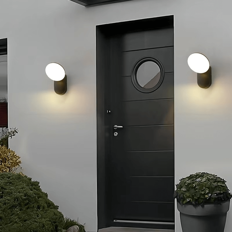 LED Outdoor Wall Sconce with Motion Sensor – Automatic Illumination for Enhanced Security 0