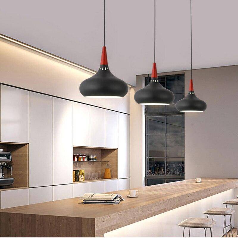 LED Pendant Light Metal And Wood – Stylish Illumination For Modern Spaces 2
