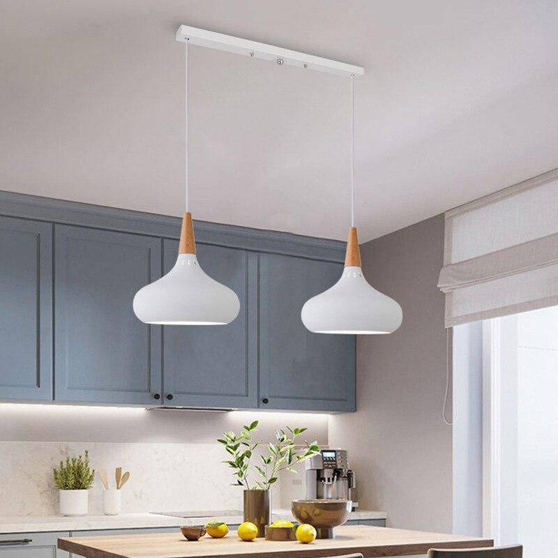 LED Pendant Light Metal And Wood – Stylish Illumination For Modern Spaces 5