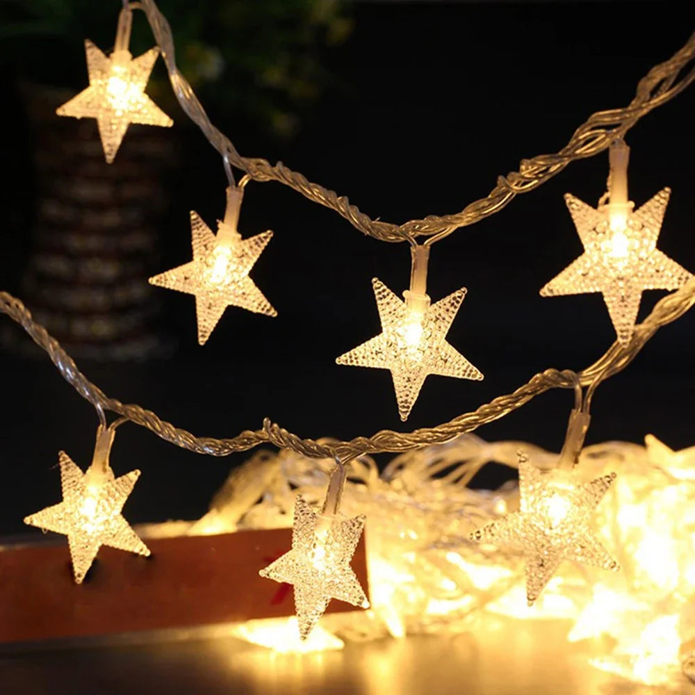 LED Star Light Chain – Enchanting Glow for Any Occasion 2