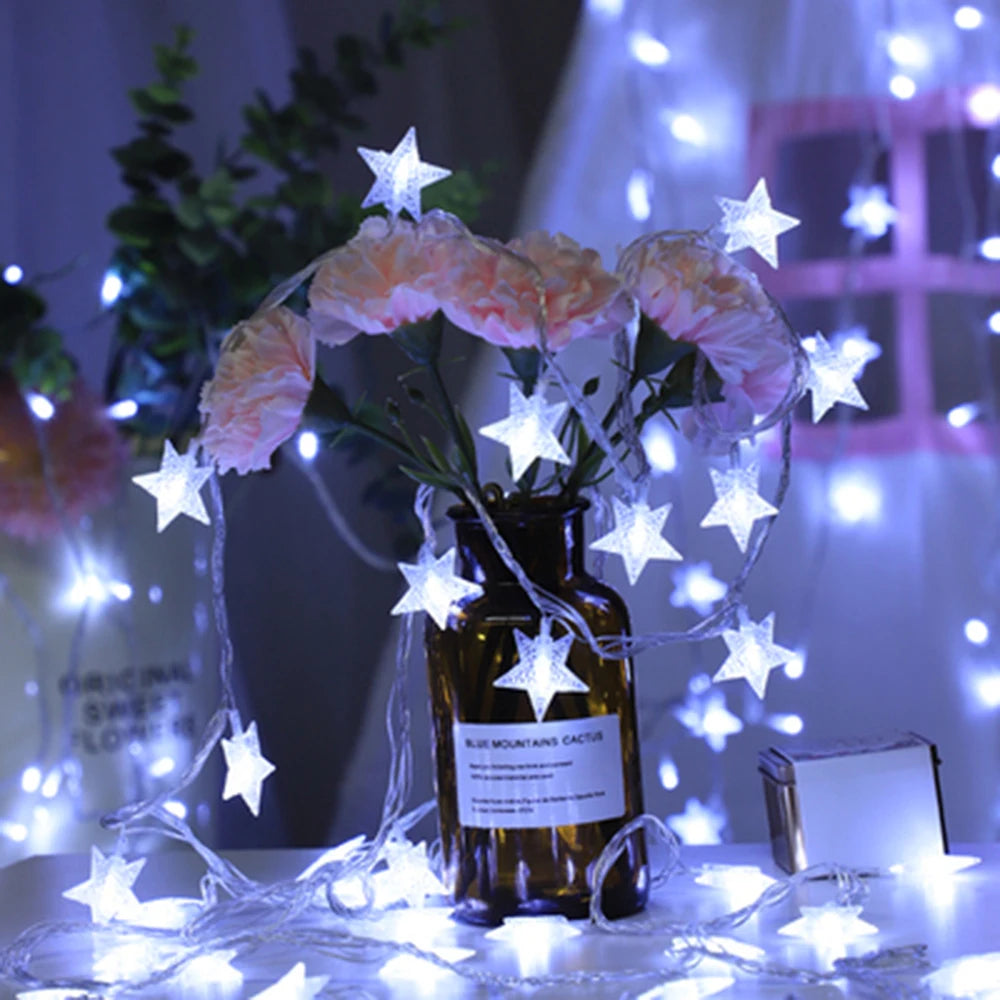 LED Star Light Chain – Enchanting Glow for Any Occasion 3
