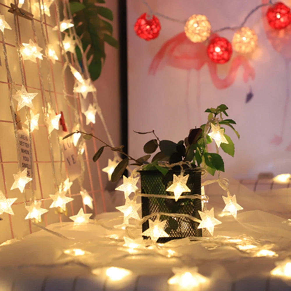LED Star Light Chain – Enchanting Glow for Any Occasion 5