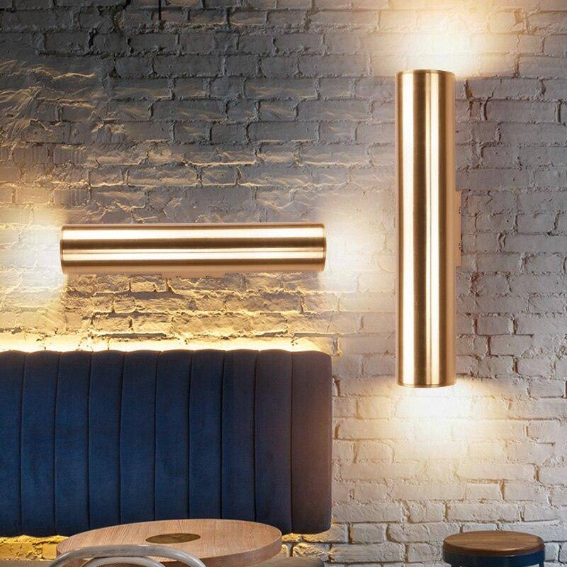 LED Wall Lamp Cylindrical Tube – Modern Elegance with Soft Glow 4