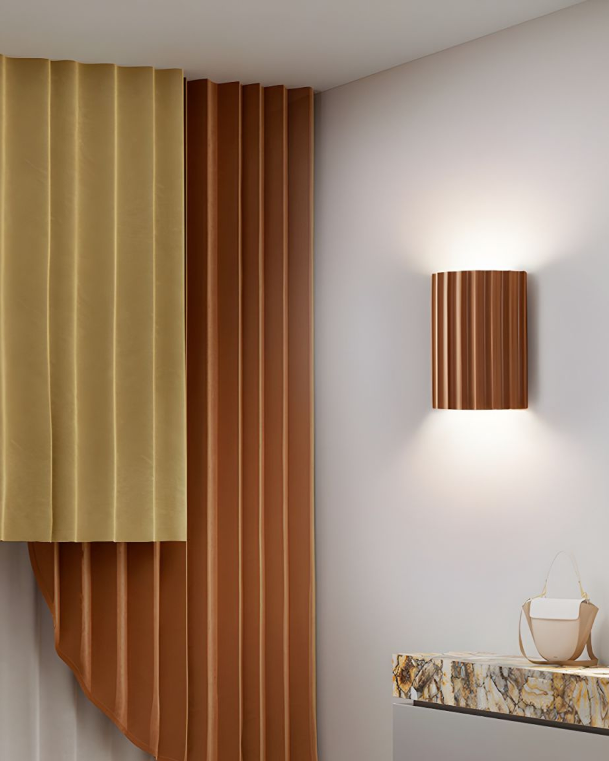 L'Éclat Wall Lamp – Nature-Inspired Elegance and Warm Ambiance 4