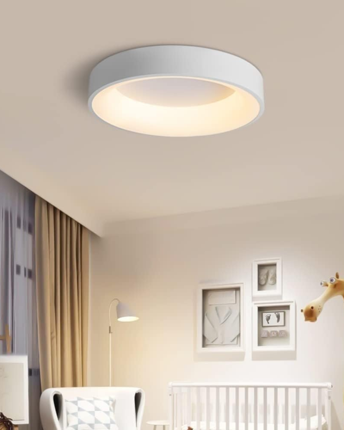 La Haloire Ceiling Light Fixture – Timeless Elegance with Soft Glow 4