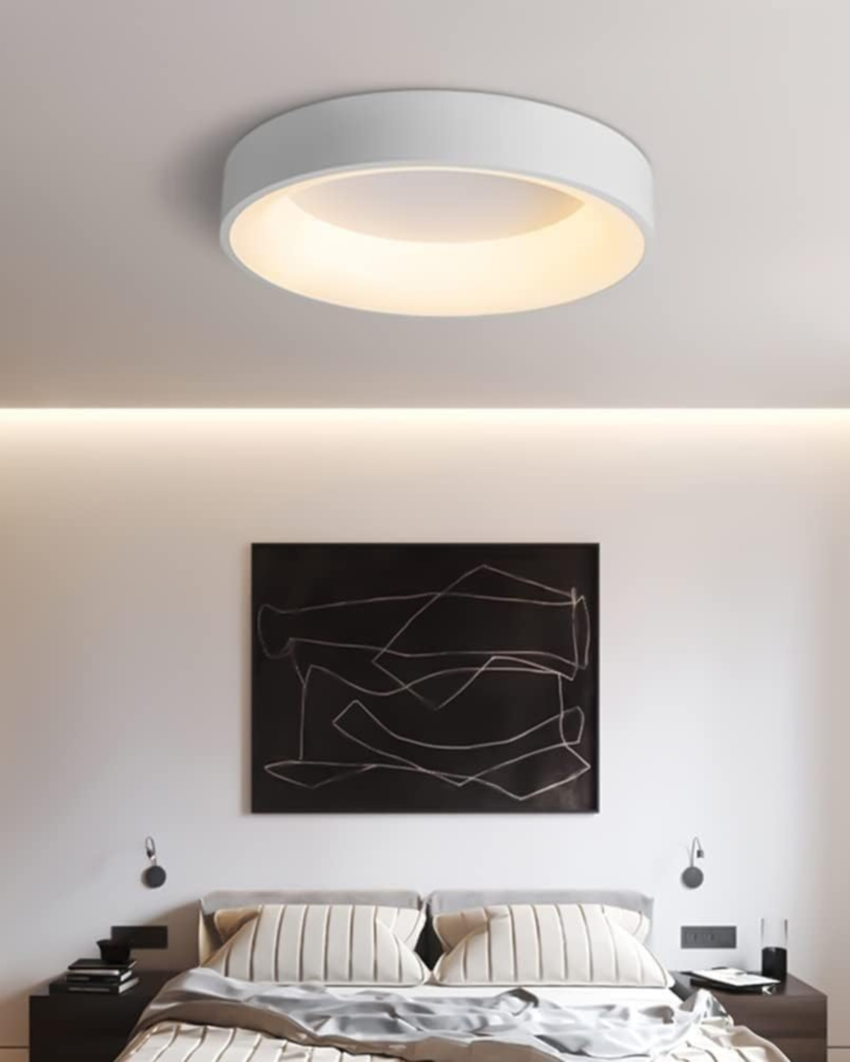 La Haloire Ceiling Light Fixture – Timeless Elegance with Soft Glow 6