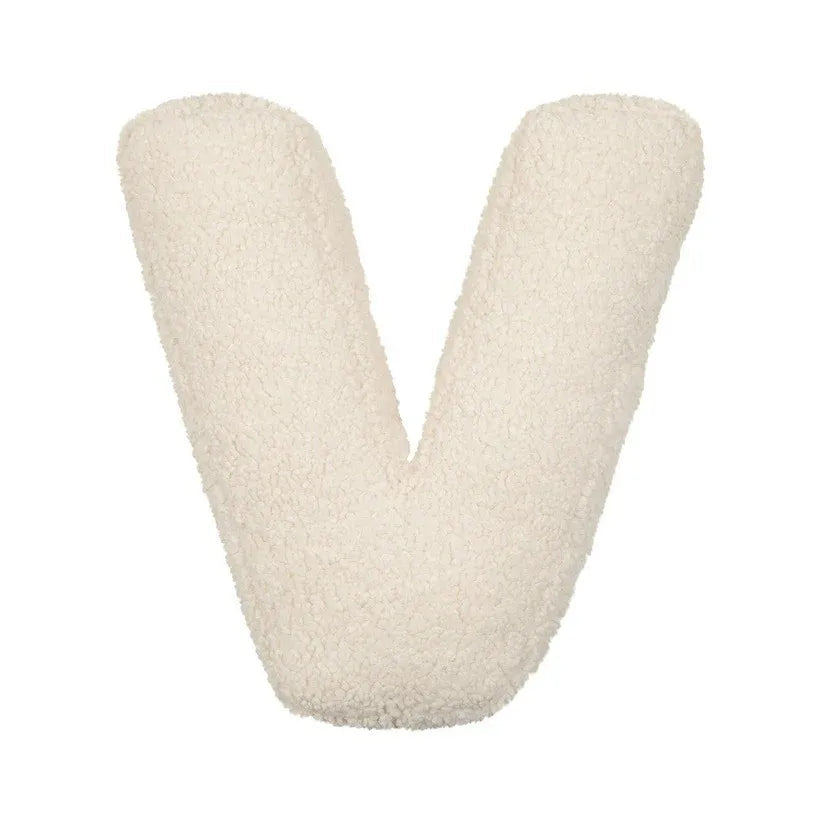 Lambswool Letter Cushion – Soft Comfort for Creative Learning 24