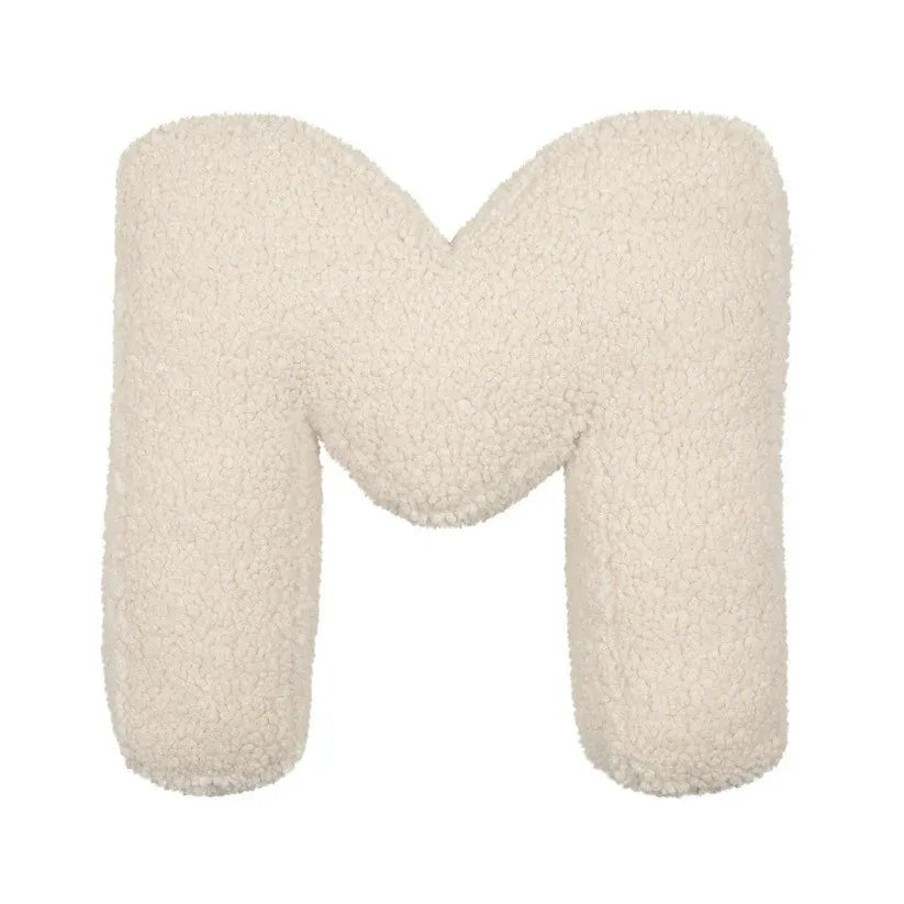 Lambswool Letter Cushion – Soft Comfort for Creative Learning 5